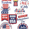 4july-1 Fourth of July Machine 100+ Embroidery Bundle – Patriotic Designs, American Flag, Independence Day Digital Files
